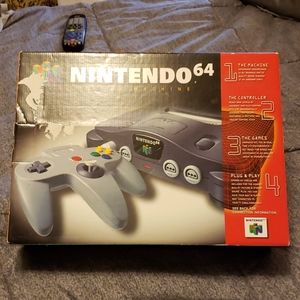 Nintendo 64 box W/ Instruction book